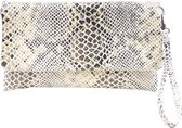 MLC Kleine Clutch / Schoudertas / Handtasje - Dames - Leer - Snake - Fantasie - Snake