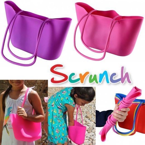 Scrunch Seau Pliable, Pelle Et Moules – Jouets De Plage En Silicone, Essentiels Pour Les Vacances Pour