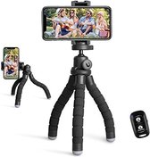 Mini-Statief | Camera | Telefoon | Telefoonhouder | Bluetooth Afstandsbediening | 360 Rotatie