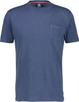 Lerros T-shirt Katoenen Linnen T Shirt 2143059 448 Mannen Maat - M