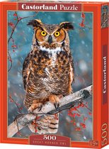 Castorland - Puzzel - Uil / Oehoe - 500 stukjes