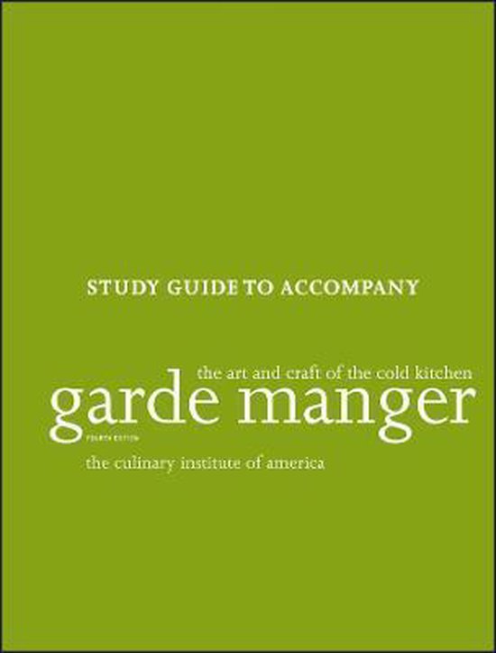 Garde Manger, Cia 9781118173633 Boeken