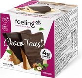 Feeling OK |  Toast Choco | 8 x 25 gram | Perfect voor een koolhydraatarm ontbijt of lunch| Koolhydraatarme Toast