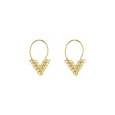 Oorbellen Veerle - Michelle Bijoux - Oorbellen - One size- Goud