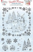 Angela Poole Clear stamp - Kerst diversen - A5 - Stempelset