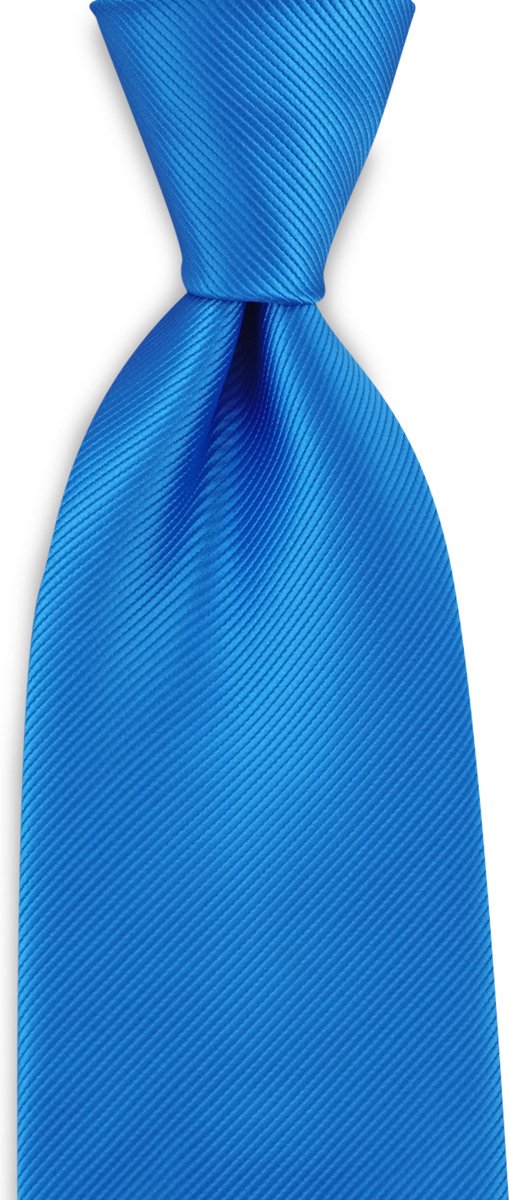 JB Collection - Stropdassen - stropdas process blue repp - process blue