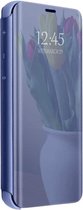 Spiegel Cover - Hoesje - Clear View Case Geschikt voor: Samsung Galaxy M31 - Blauw