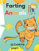 Farting Animals Coloring Book