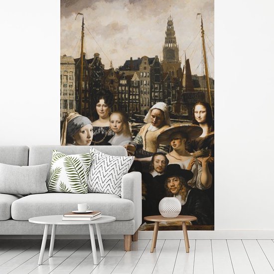 Papier Peint - Peintures Papier peint photo Peinture - Oude Meesters - Collage - Largeur 160 cm x Hauteur 240 cm