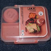 Salade-/broodtrommel inclusief sausbeker - Lunchbox - JAX