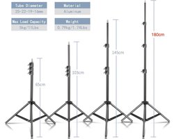 Statief 180Cm Voor Smartphone, Actioncam, GoPro, Fotocamera (Canon, Nikon, Sony en ...) en Spiegelreflexcamera Inc. Bluetooth Remote Shutter, Telefoonhouder, 360 ° Draaigreep horizontaal - Smartphone Statief - Camerastatief - Tripod - Fairco Statief 180Cm Voor Smartphone, Actioncam, GoPro, Fotocamera (Canon, Nikon, Sony en ...) en Spiegelreflexcamera Inc. Bluetooth Remote Shutter, Telefoonhouder, 360 ° Draaigreep horizontaal - Smartphone Statief - Camerastatief - Tripod - Fairco