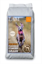 Dutch-Dogs - Adult - Graanvrije Hondenbrokken – Geperst – LAM 15 kg