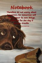 Notebook: Bible Verses Notebook - Matthew 6