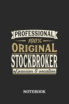 Professional Original Stockbroker Notebook of Passion and Vocation
