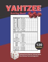 Yahtzee Scoring Sheet