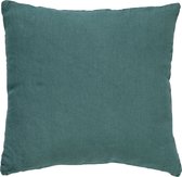 LINN - Kussenhoes LINNEN Sagebrush Green 45x45 cm - groen