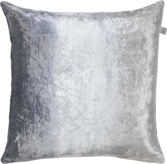Dutch Decor CEMIO - Sierkussen mist multi 45x45 cm - grijs - Inclusief binnenkussen