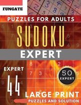 Expert Sudoku Puzzles for Adults Large Print