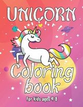 Unicorn Coloring Book for Kids Ages 4-8