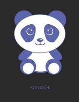 Cute Panda Notebook