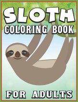 Sloth Coloring Book for Adults