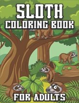 Sloth Coloring Book for Adults