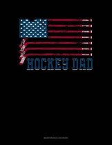 Hockey Dad American Flag