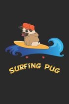 Surfing Pug