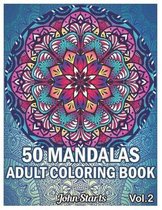 50 Mandalas Adults Coloring Book