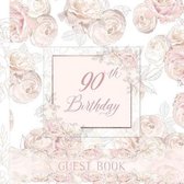 90th Birthday Guest Book