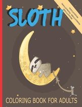 Sloth Coloring Book for Adults