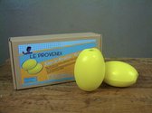 Zeepbollen los geel voor schroefsysteem (Marseille zeep)