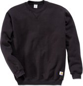 Carhartt K124 Midweight Crewneck Sweatshirt - Original Fit - Black - XL