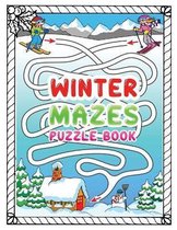 winter mazes puzzle book