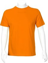 T'RIFFIC® EGO T-shirt Korte mouw Single jersey 100% katoen Oranje size M