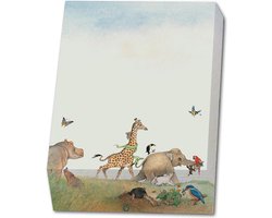Bekking & Blitz - Memoblok - Memo blocnote - Notitieblok - Kunst - Uit "van Mug tot Olifant - Ingrid en Dieter Schubert - Uniek design