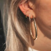 Jobo By JET - Wish earrings - XXS - Gold - Goudkleurige mini oorbellen