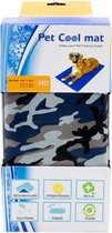 Honden koelmat met camouflageprint 88x49cm