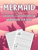 Mermaid Cursive Handwriting Workbook For Kids
