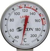 CDN IRXL400C ProAccurate - Insta-Read - Suiker& Frituurthermometer Celsius - RVS - Met clip