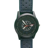 Horloge Xinew-zwart-Blauw-Datum-Charme Bijoux