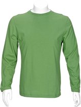 T'RIFFIC® EGO T-shirt Lange mouw Single jersey 150 GRAM 100% katoen Appelgroen size M