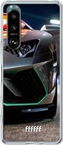 6F hoesje - geschikt voor Sony Xperia 5 III -  Transparant TPU Case - Lambo #ffffff