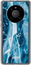 6F hoesje - geschikt voor Huawei P40 Pro -  Transparant TPU Case - Cracked Ice #ffffff