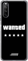6F hoesje - geschikt voor Sony Xperia 10 III -  Transparant TPU Case - Grand Theft Auto #ffffff