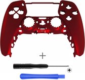 PS5 Controller Behuizing Shell - Rood Soft Touch - Front Shell