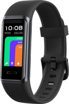 Smartwatch-Trends GT Activity Tracker - Amazon Alexa - Stappenteller - Dames Heren - Zwart