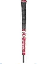 Golfpride Grip MC Teams Midsize Multi Compound - Golfclubaccessoire - Grips - Zwart/Rood