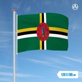 Vlag Dominica 120x180cm