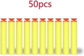 50 gele zuignap pijltjes geschikt voor Nerf- voor Blaster Guns - dart - pijl - darts